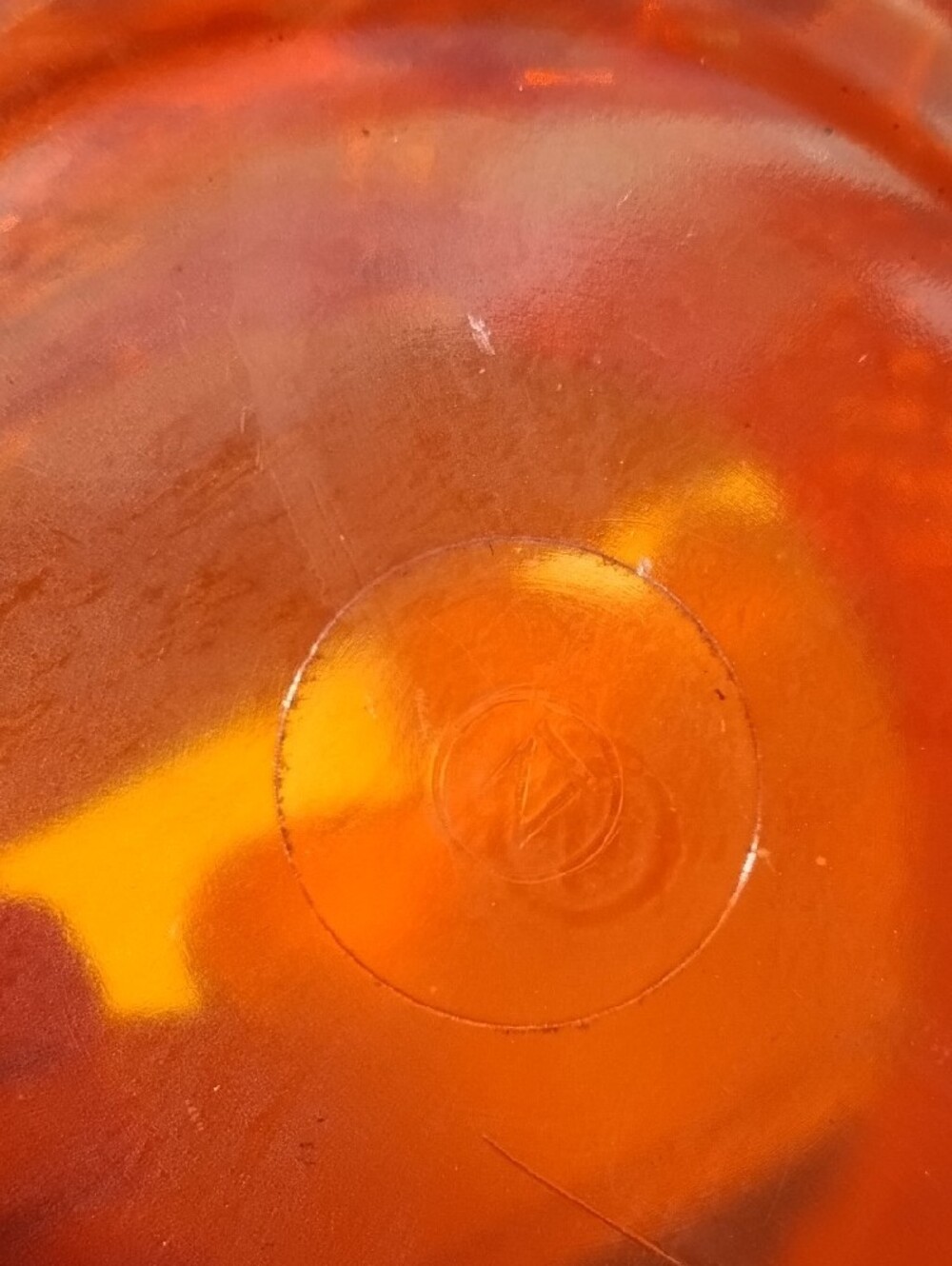 Merigold Northwood Carnival Glass Two-Handled Bonbon Bowl - Picture 4 of 6